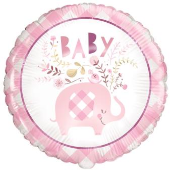 folieballon-baby-roze-olifant