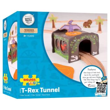 bjt244-houten treinbaan-accessoire-tunnel-t-rex